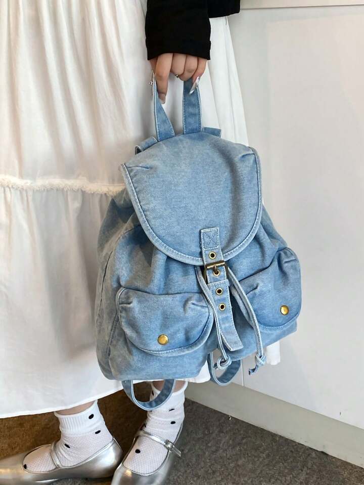 Denim bagback