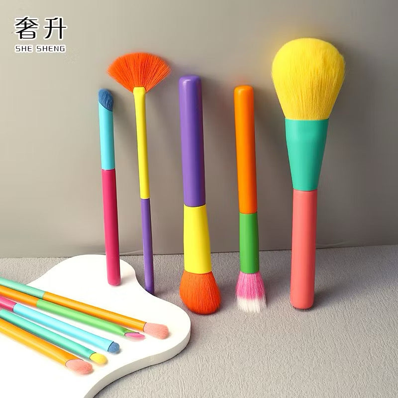 Rainbow brush set