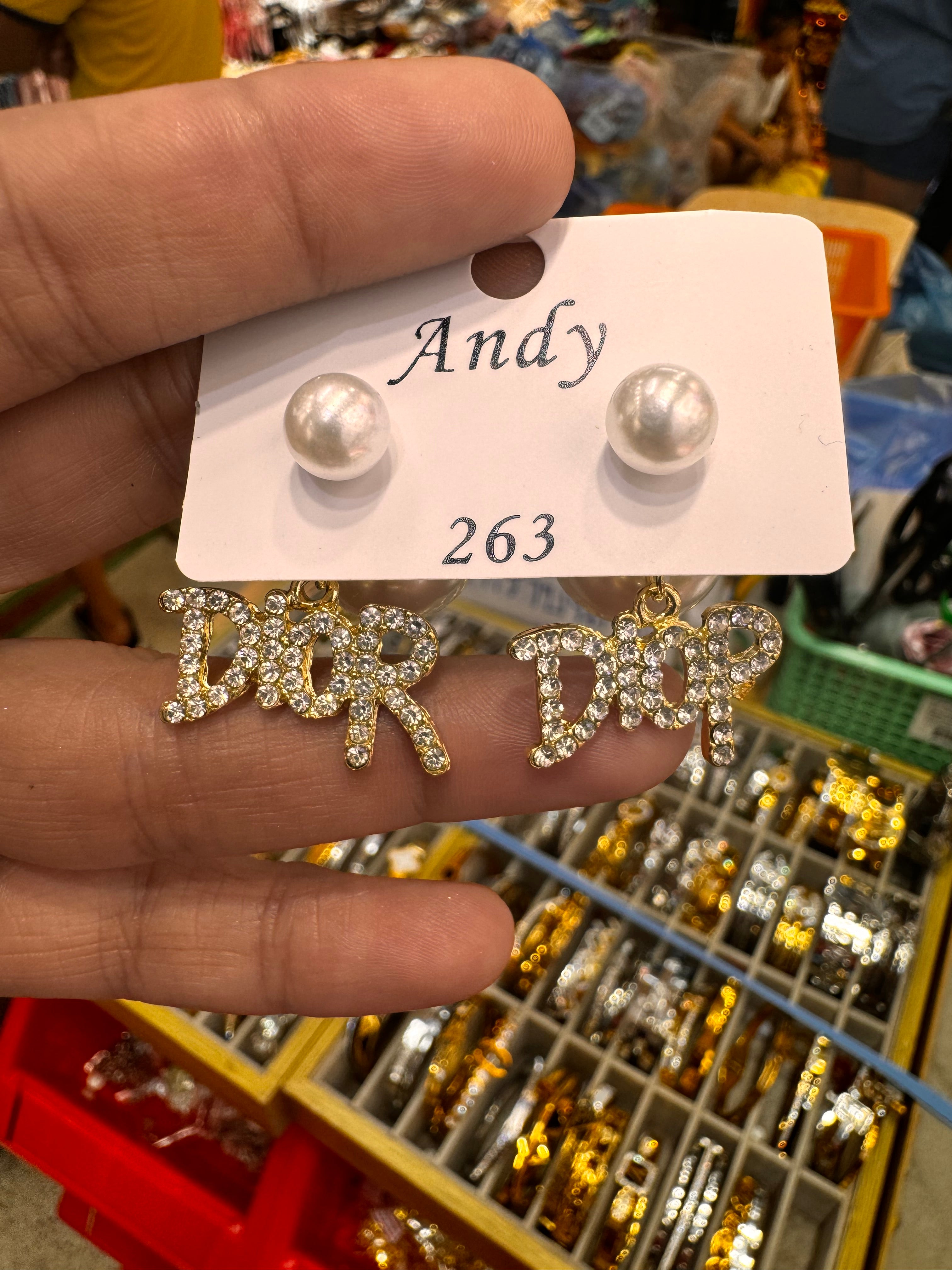 Double Pearl earings