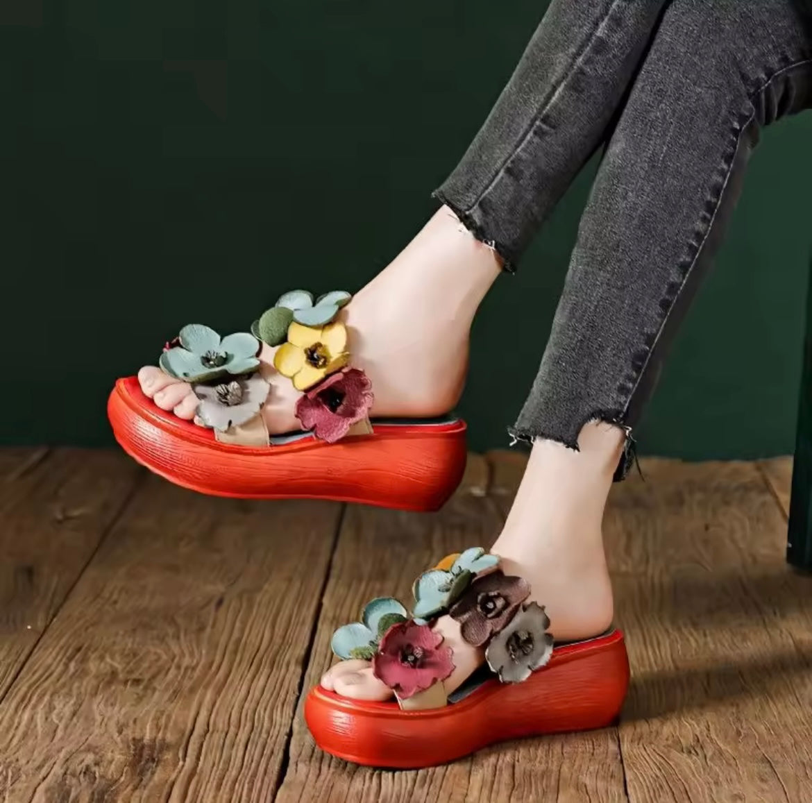 Floral Flats