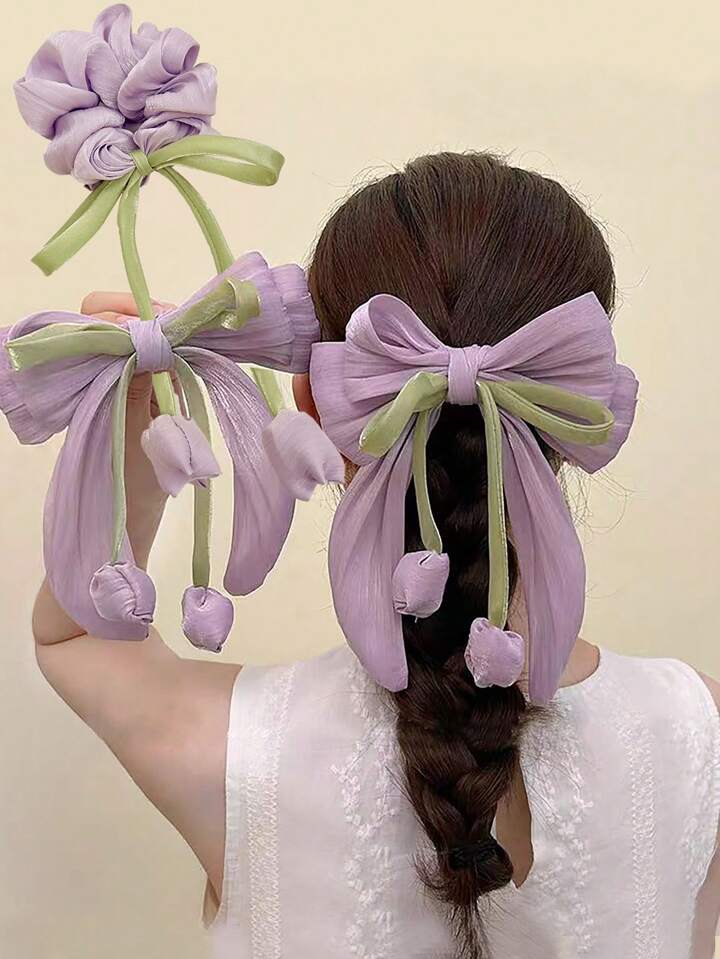 Tulip scrunchie