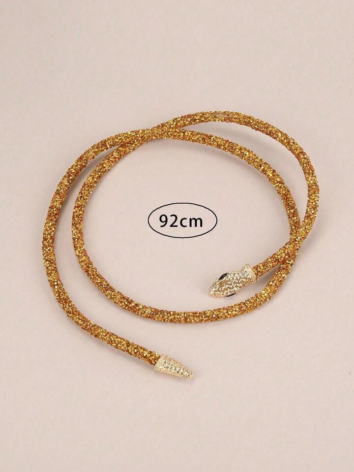 Snake choker gold