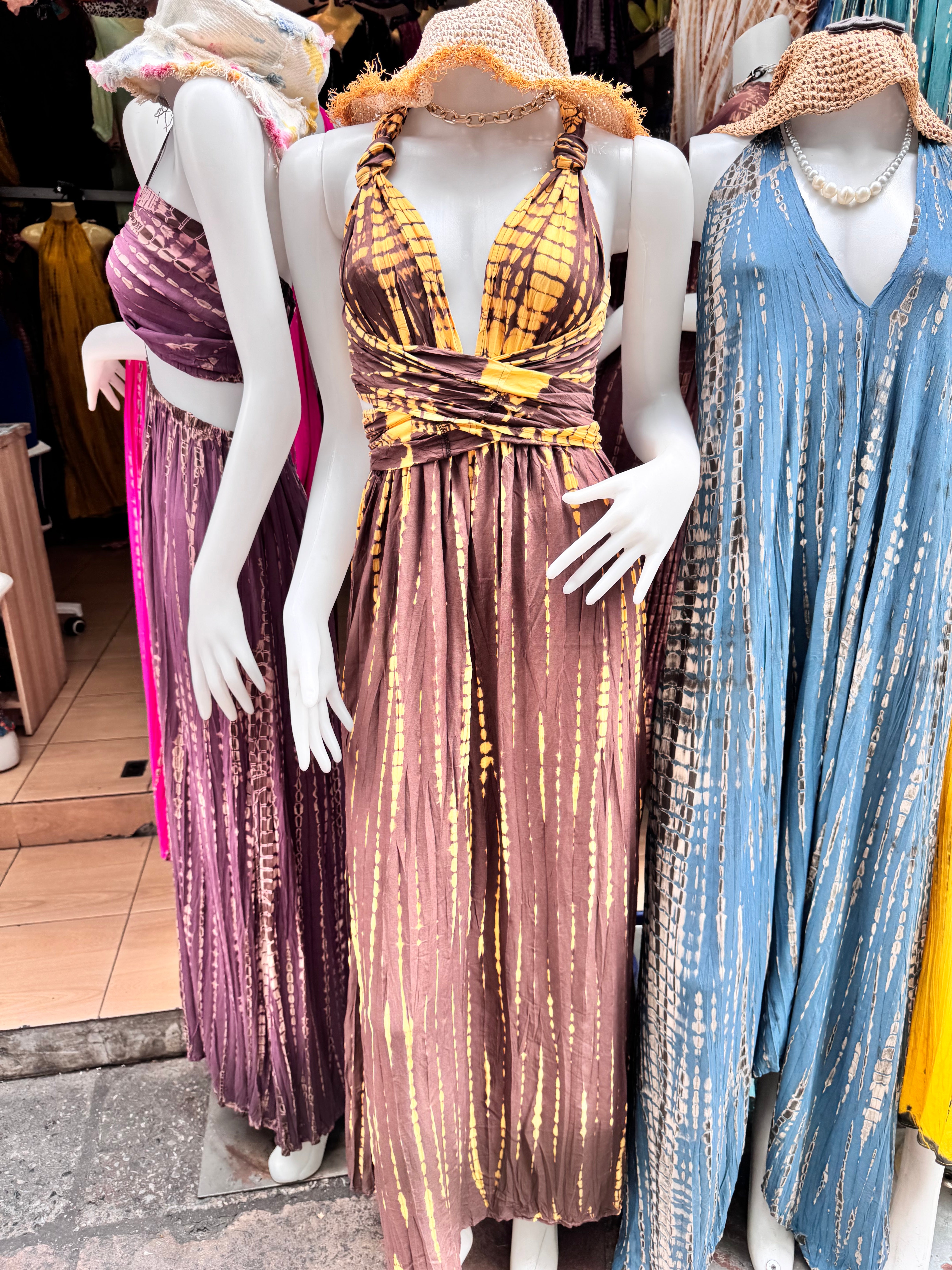Tie dye dresses