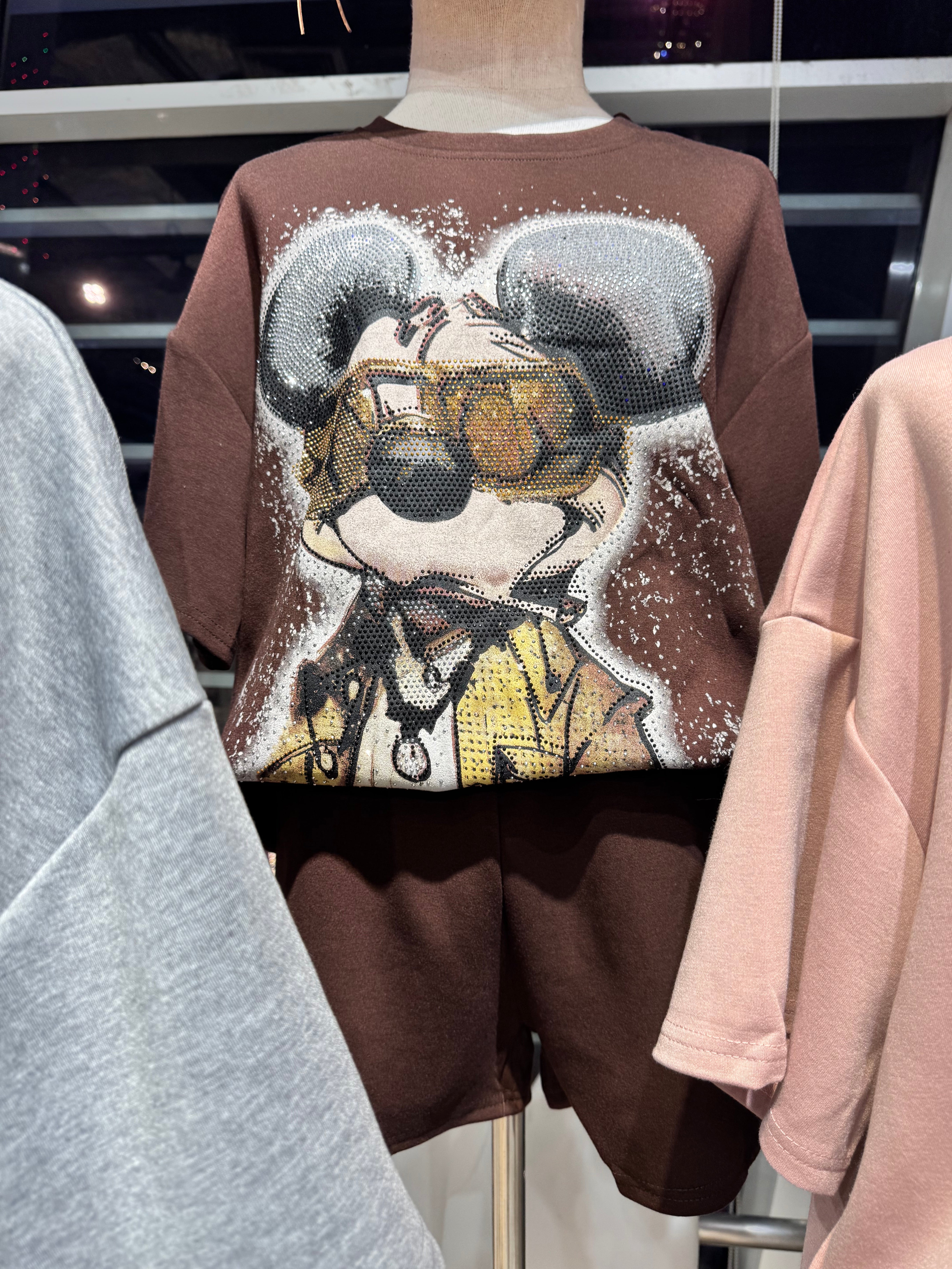 Mickey glitter set