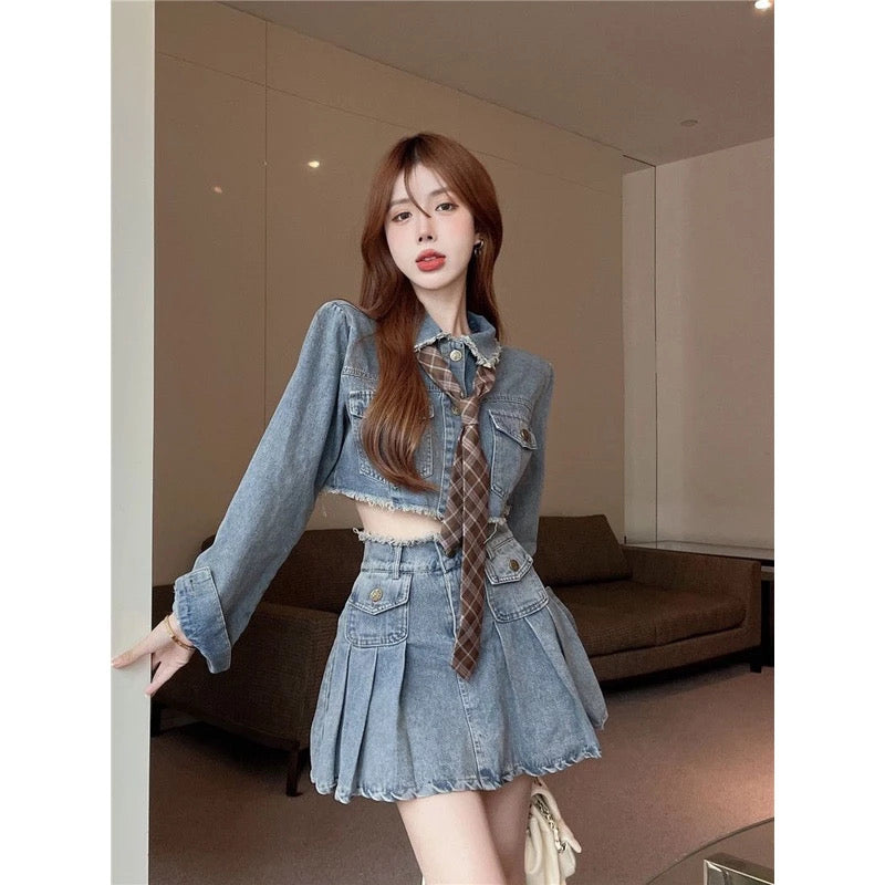 P15 denim set