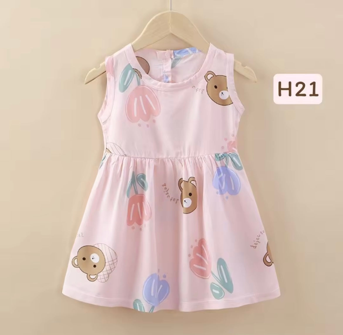 Kids cute cotton dress