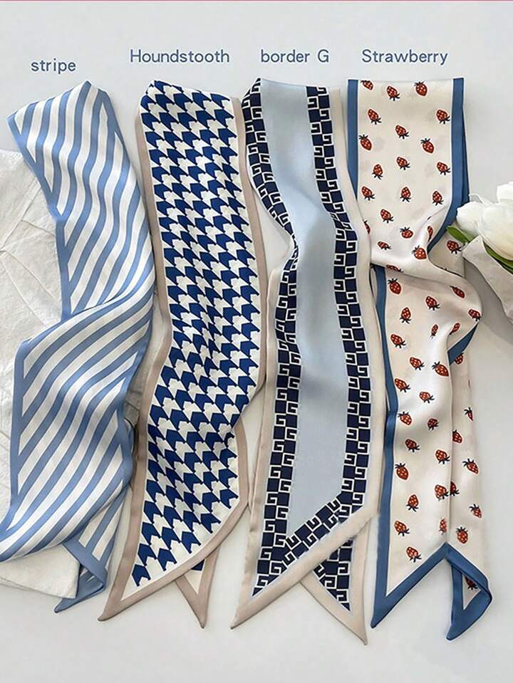 Silk scarves (4pc)