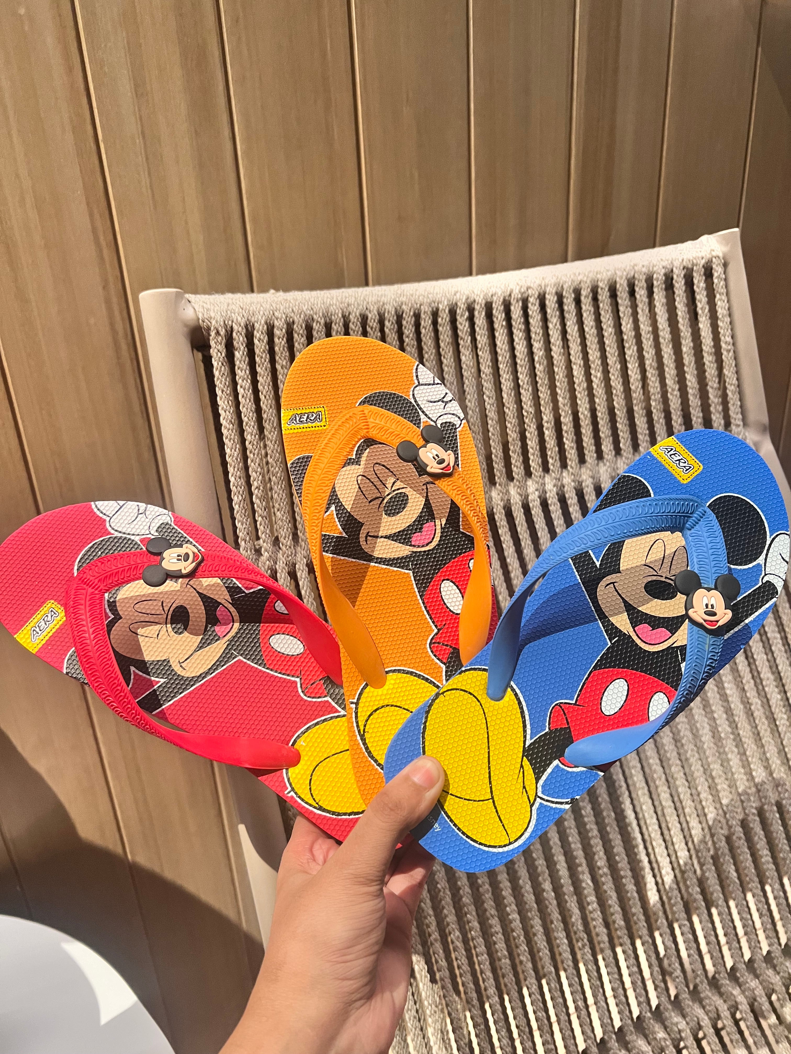 V54 Mickey Flip Flops