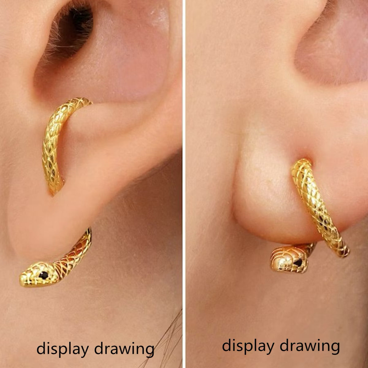 Snake earings