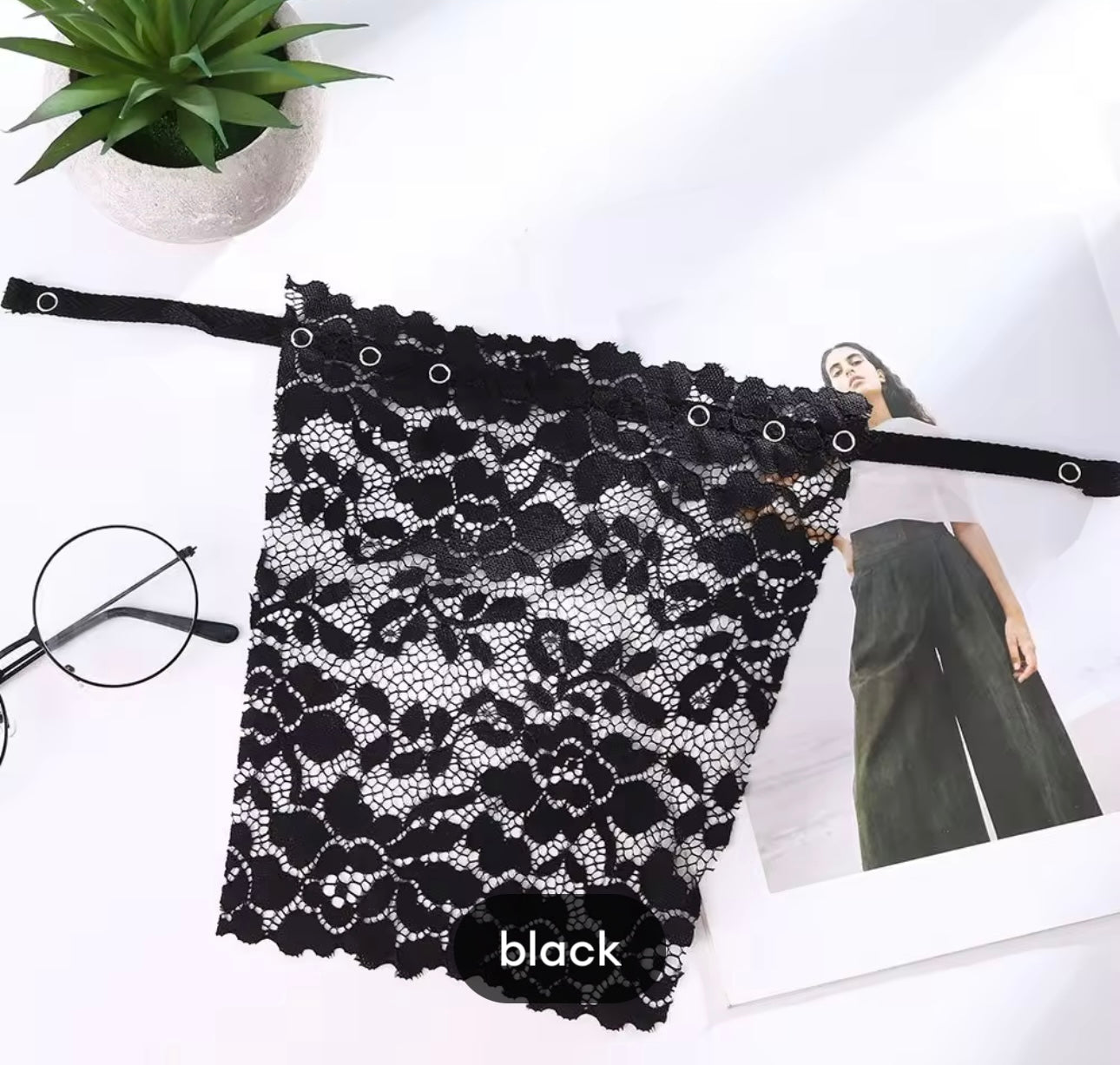 Clip On Lace Linning