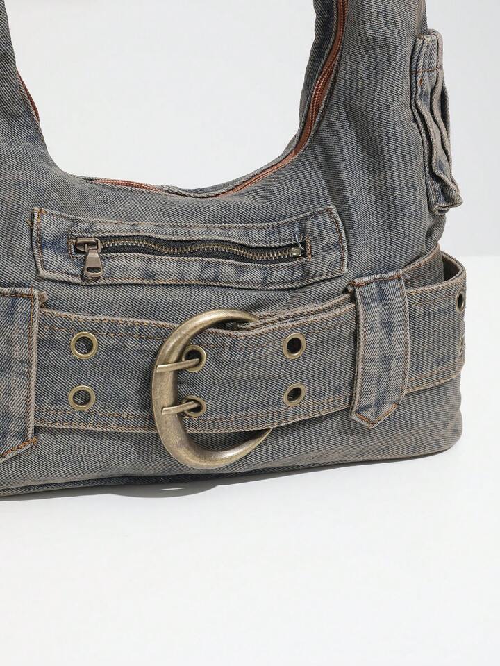 Retro Denim Bag