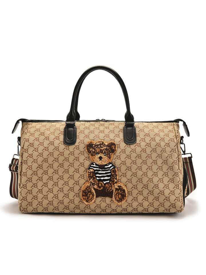 Bear luggage bag