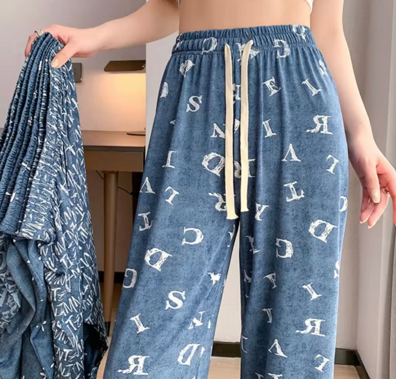 Wave length high waist Pajamas