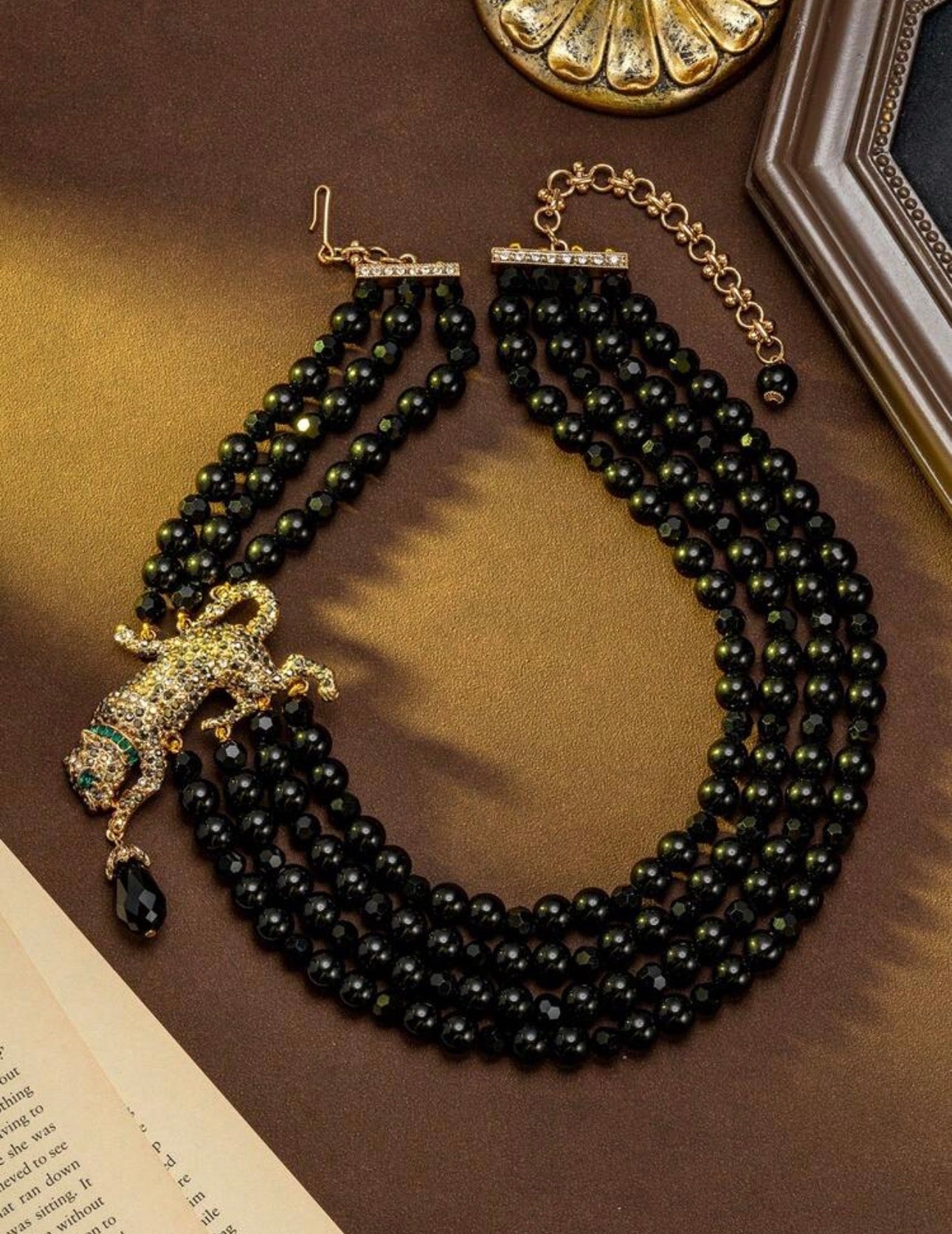 Leopard necklace