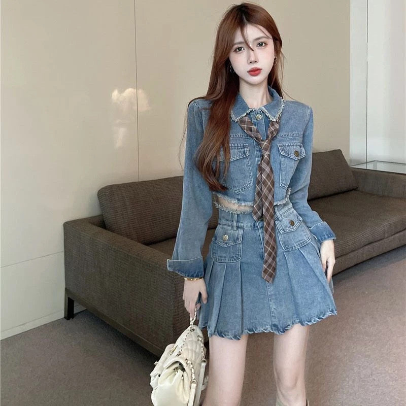 P15 denim set