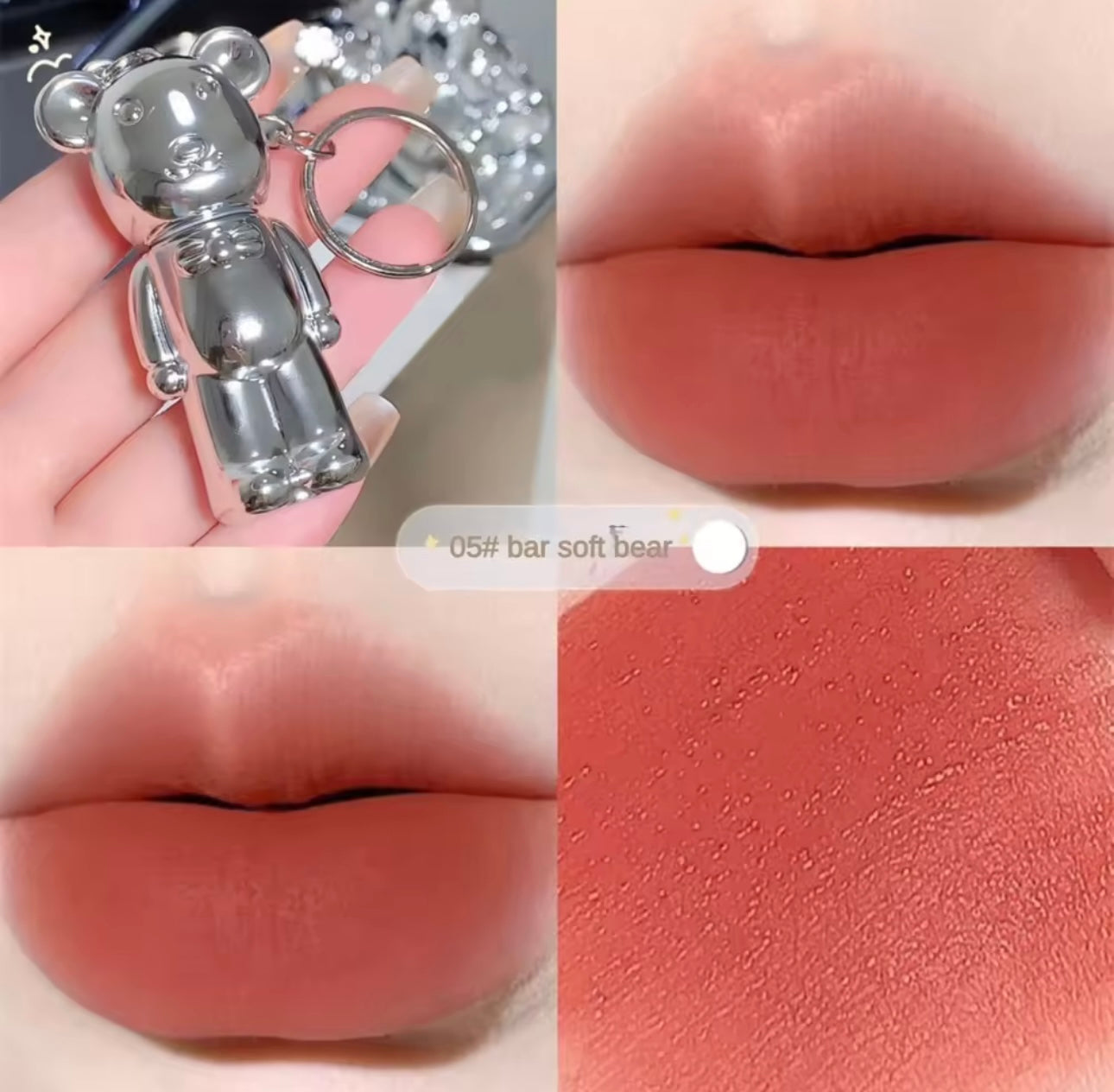 Little Teddy bear lip color