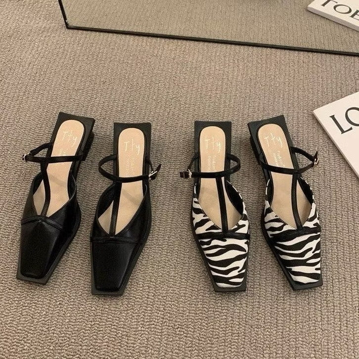 Zebra heels