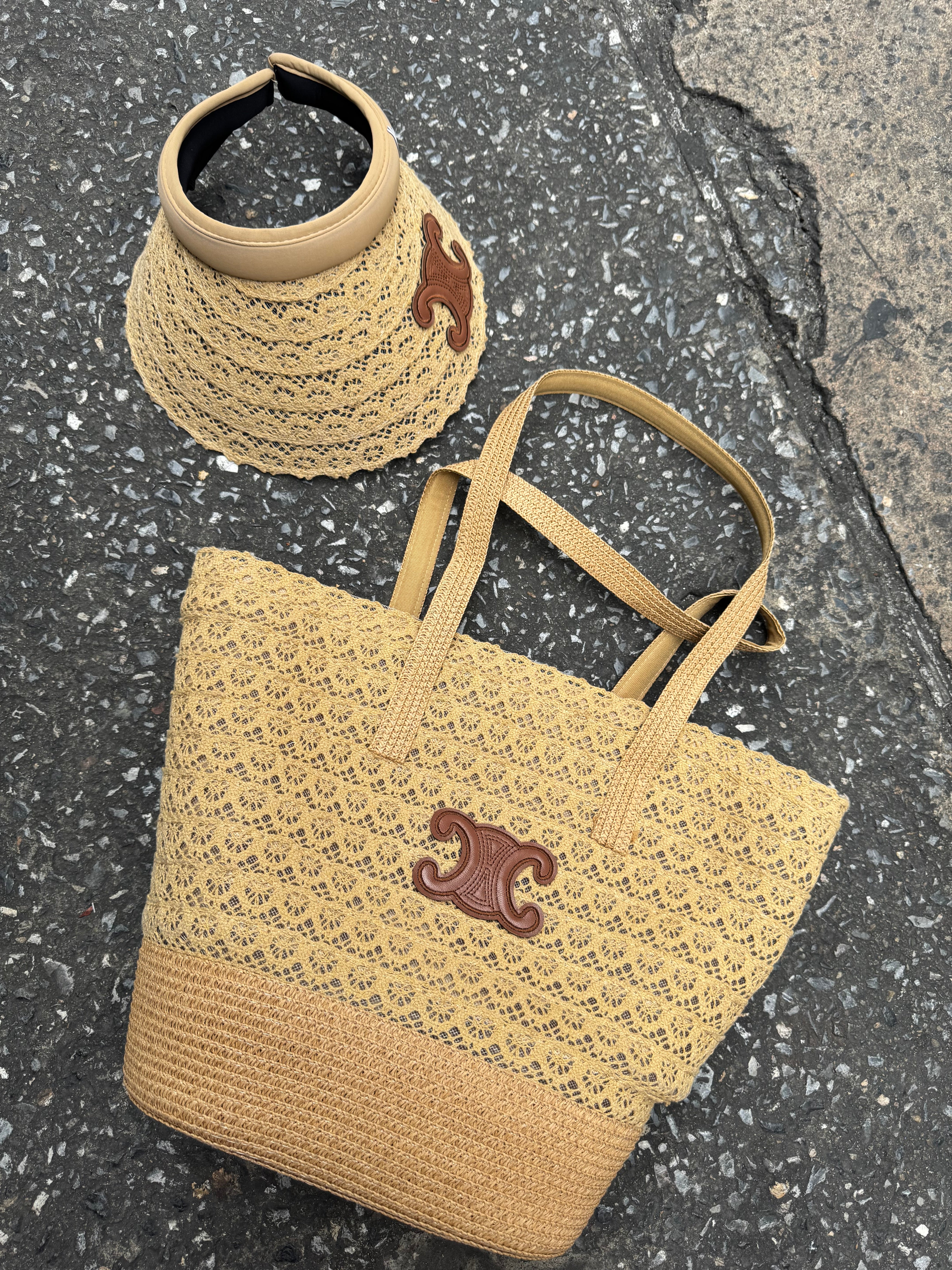 Hat with bag