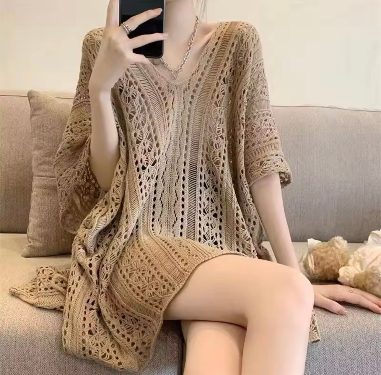 Knitted Cover Up