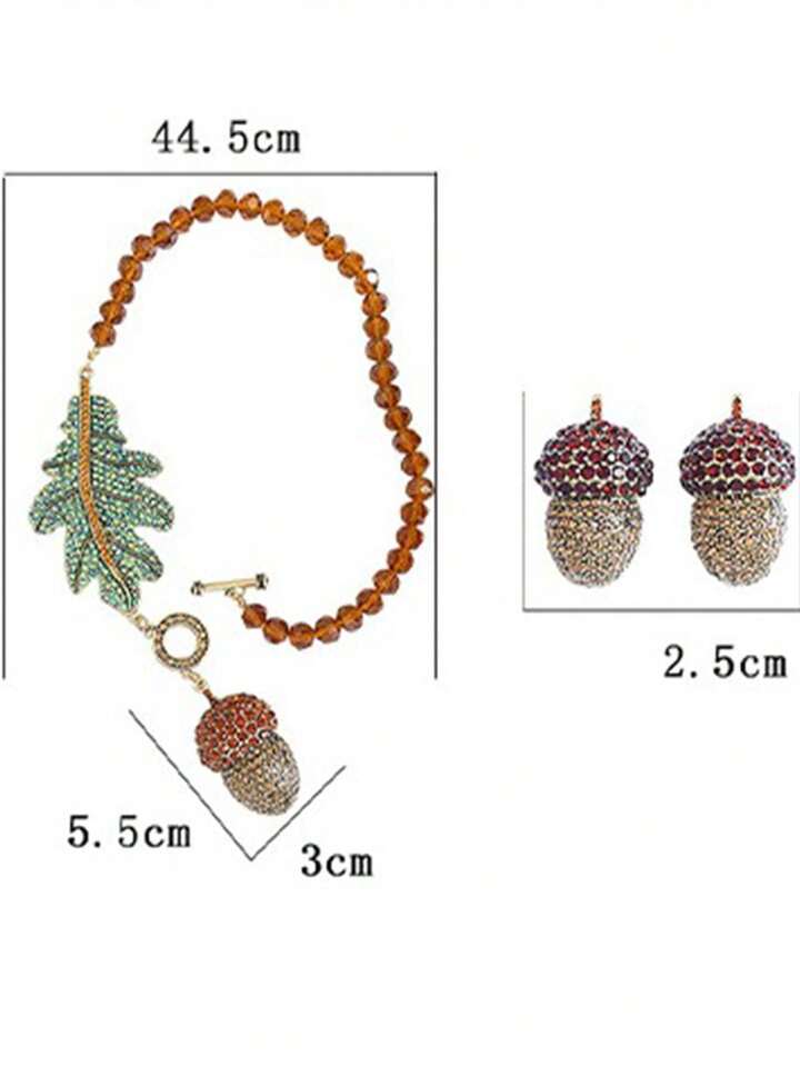 Set (Neckpiece with earings)