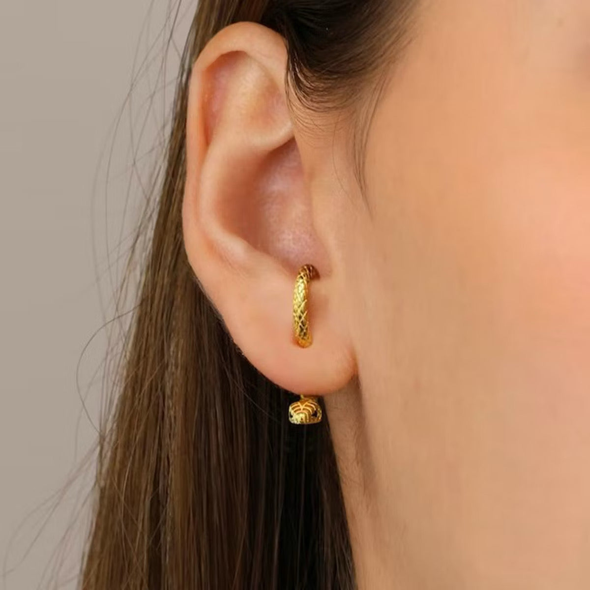 Snake earings