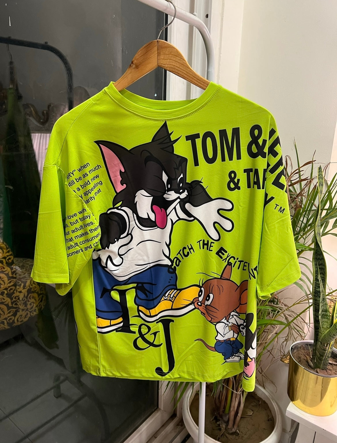 Tom & Jerry Tshirt with high waist Lycra Leggings