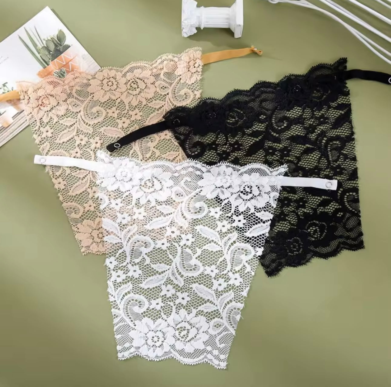 Clip On Lace Linning