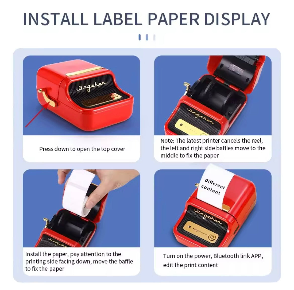 Portable Label Printer