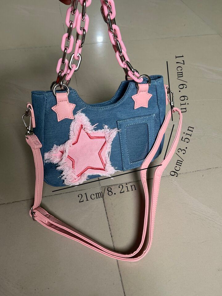 Star Denim bag