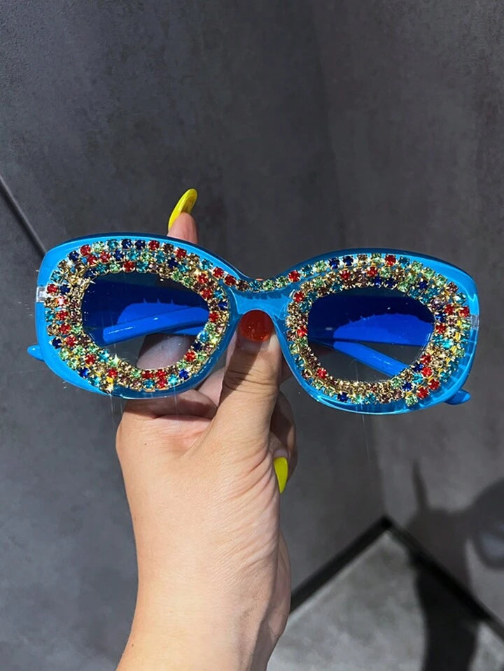 Rhinestone Fashionable Sunglasses