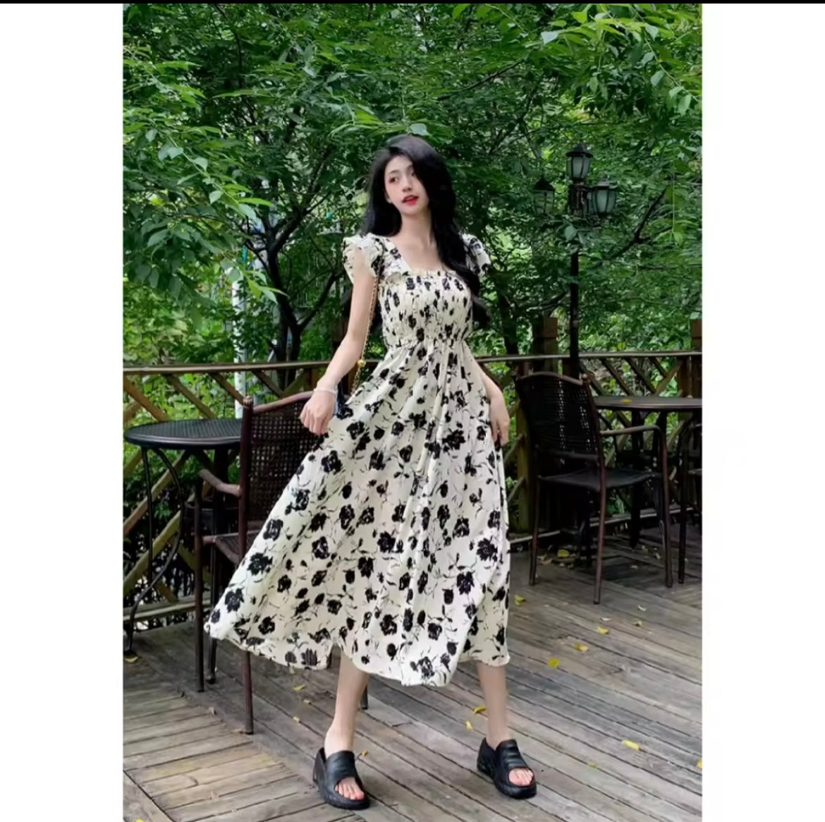 M4 maxi dress