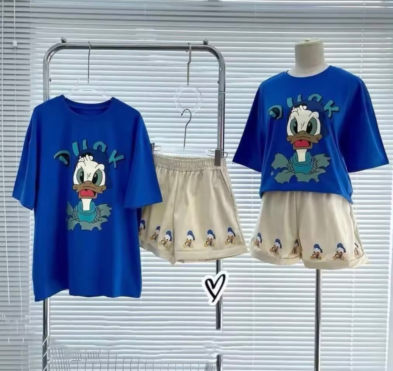 Duck Tshirt with Shorts