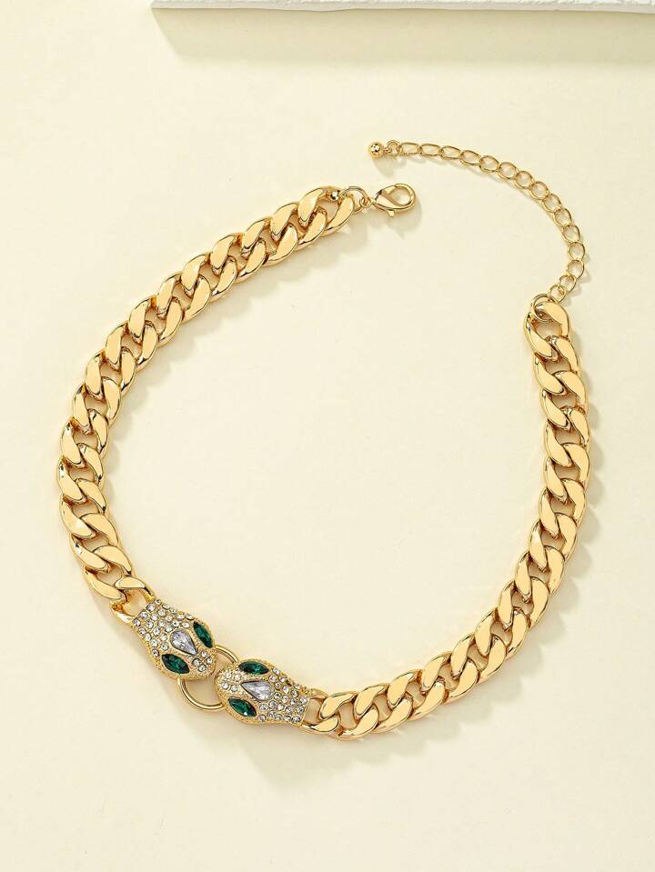 Rhinestone Chain Snake