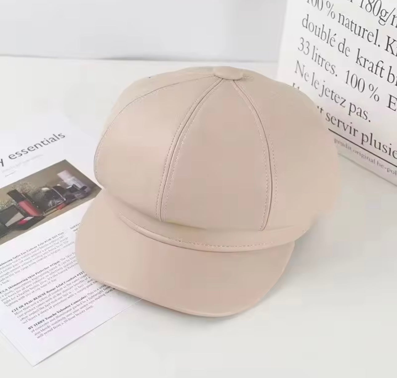 Leather Cap