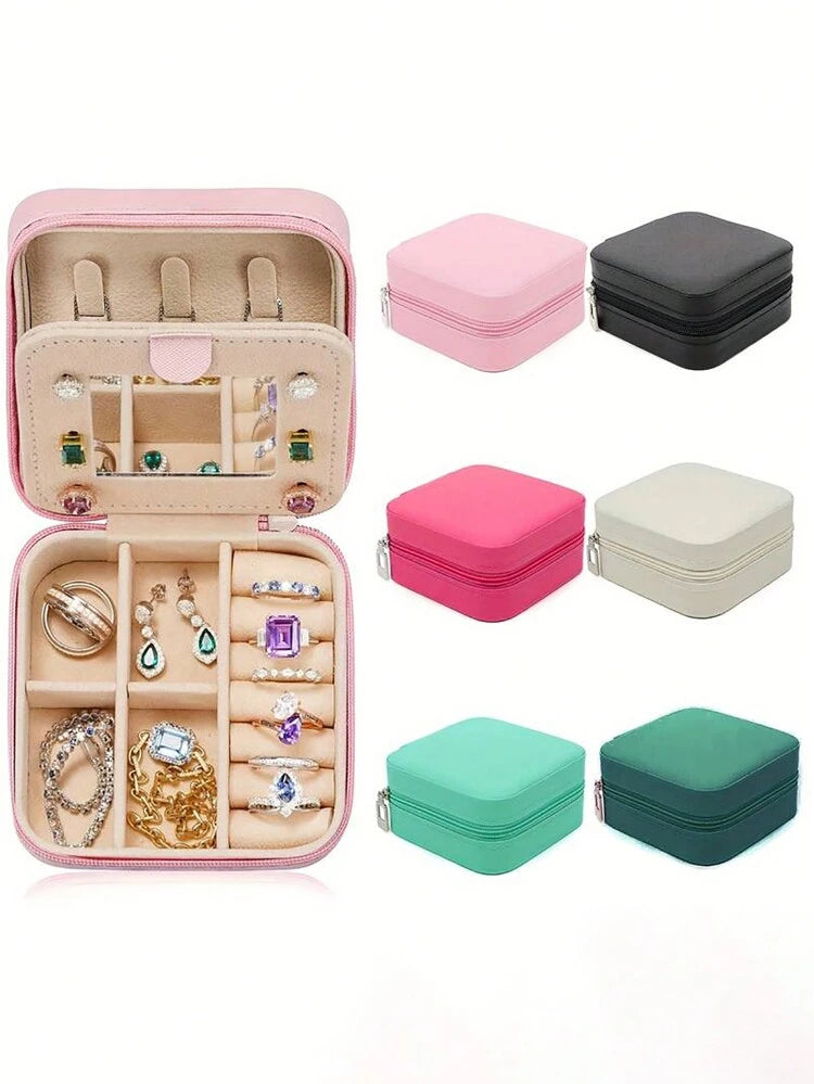 Square shaped jewellery box