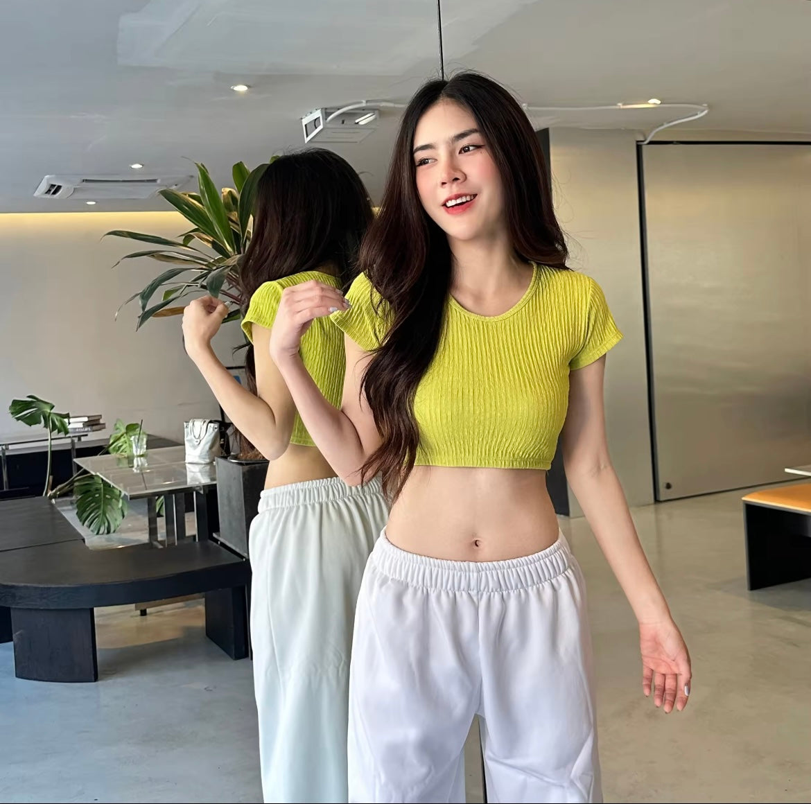 Mineral Water Crop Top