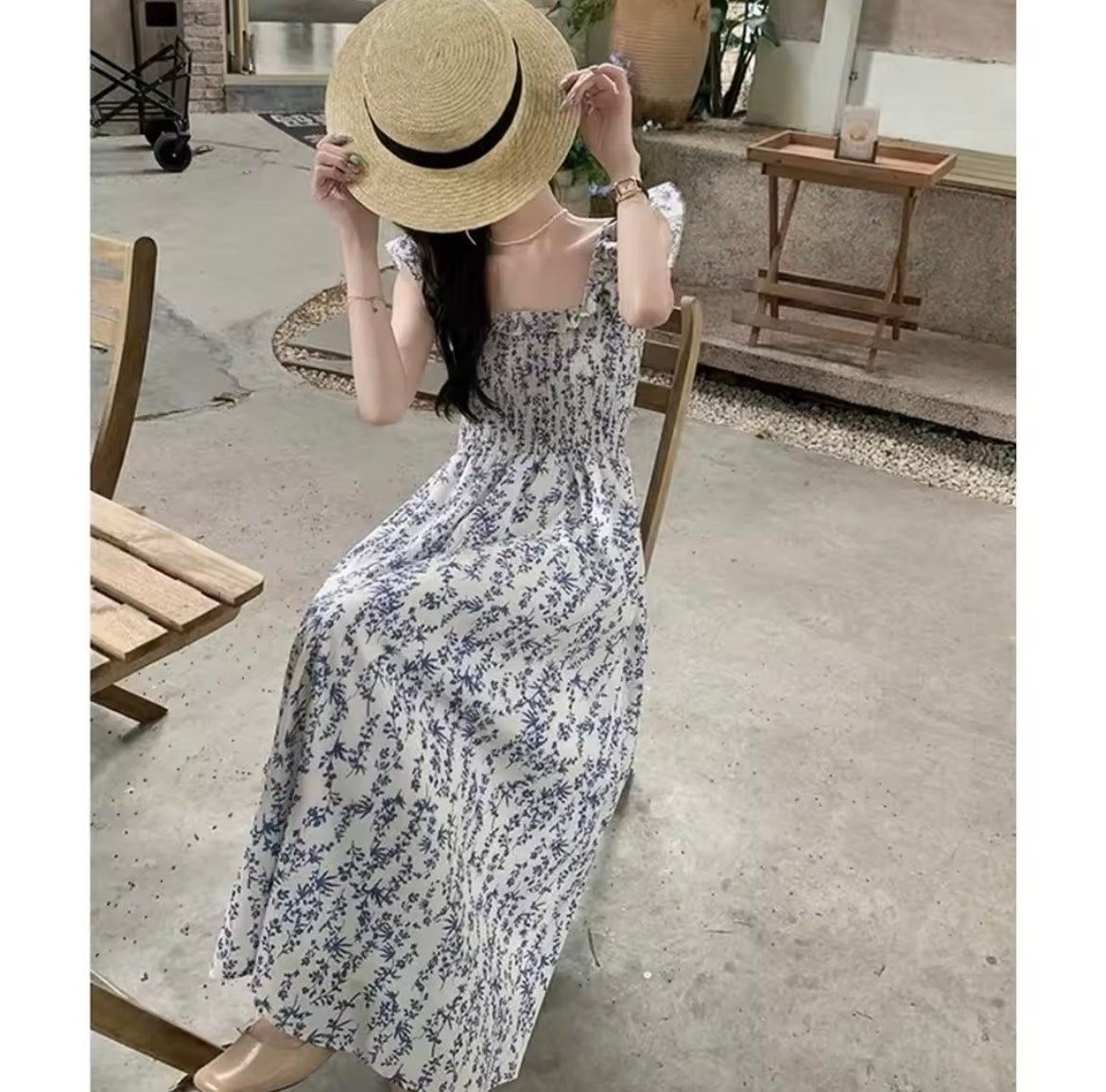 M4 maxi dress