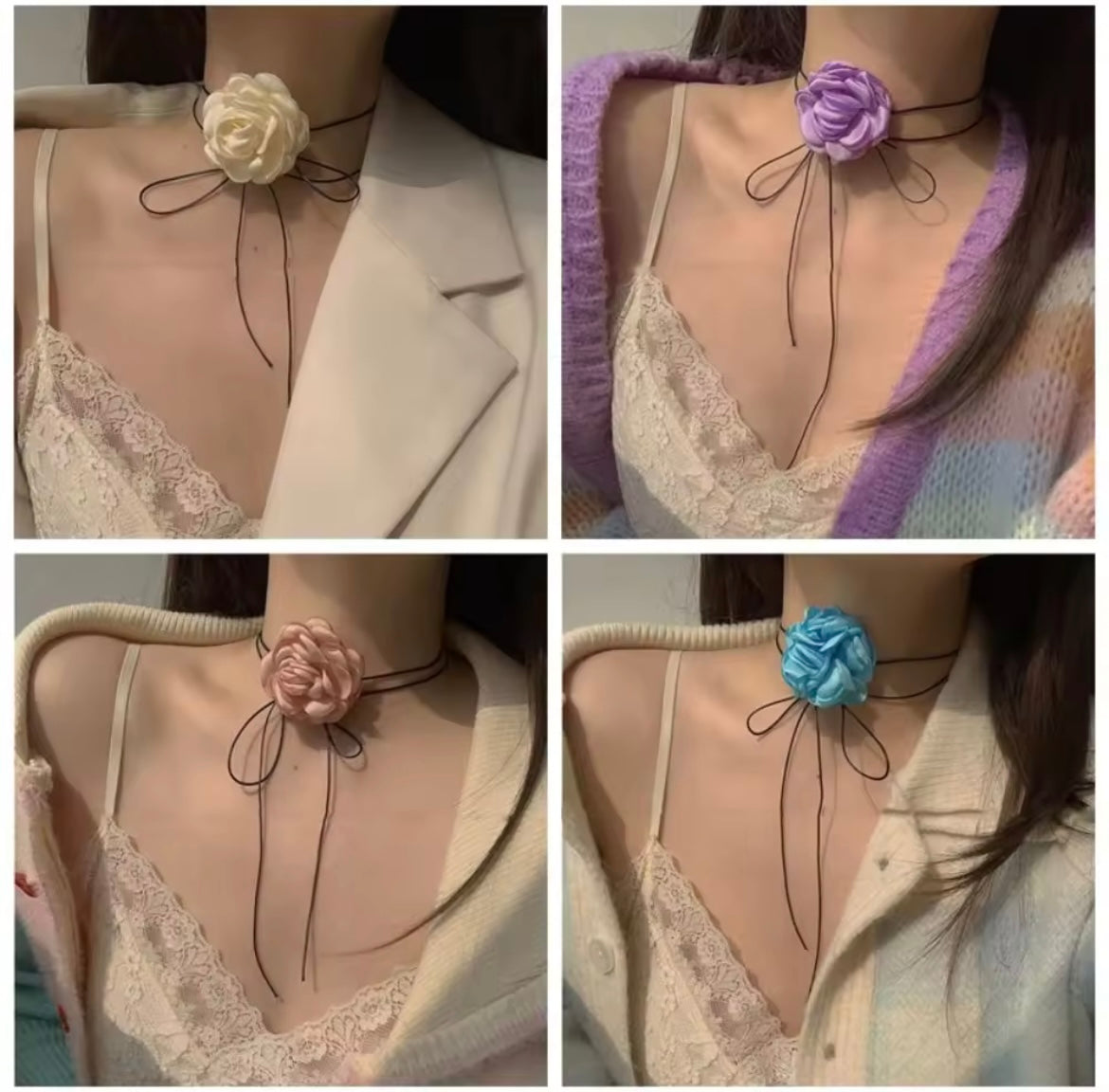 Flower Neckpiece