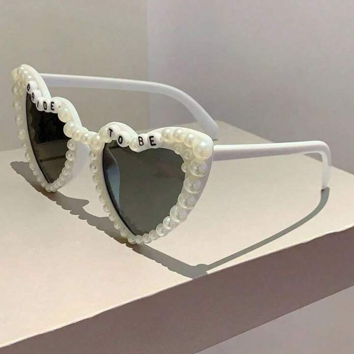 Pearl heart Sunglases