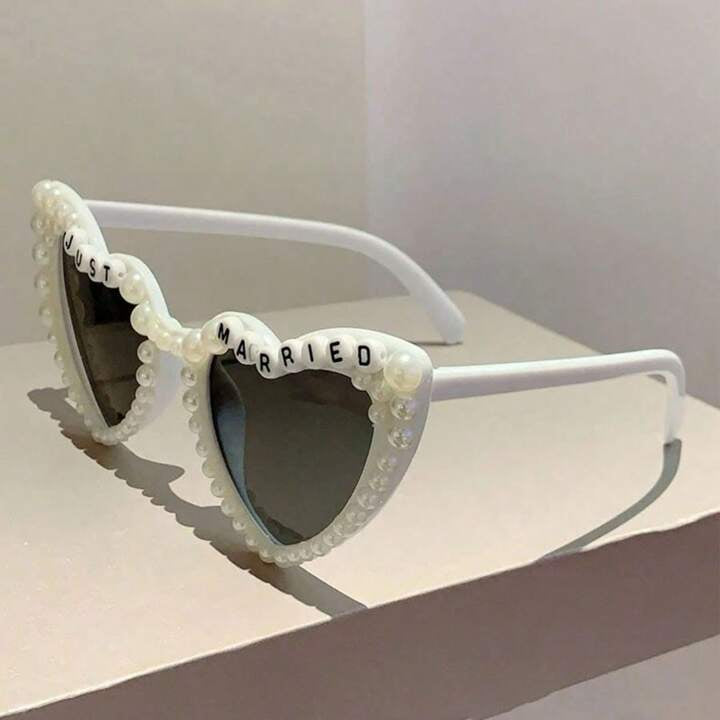 Pearl heart Sunglases