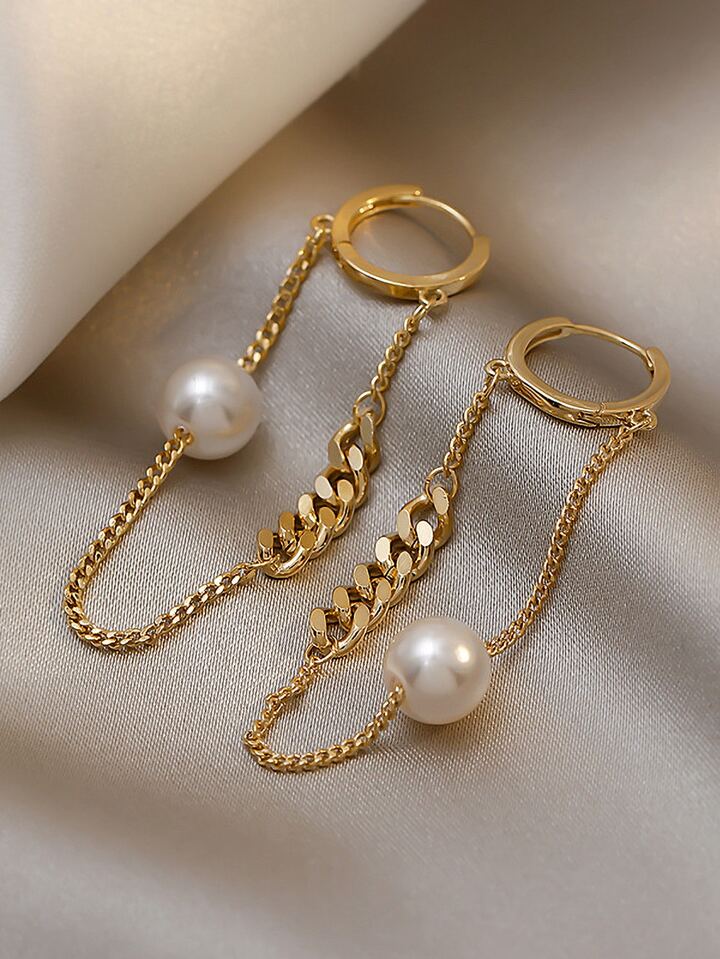 Chain earings