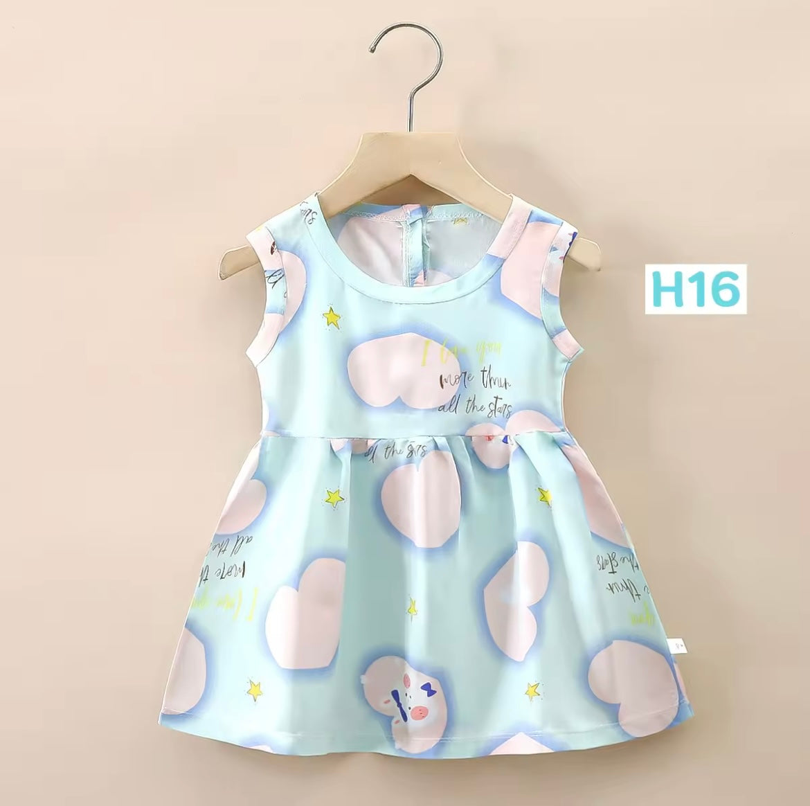 Kids cute cotton dress