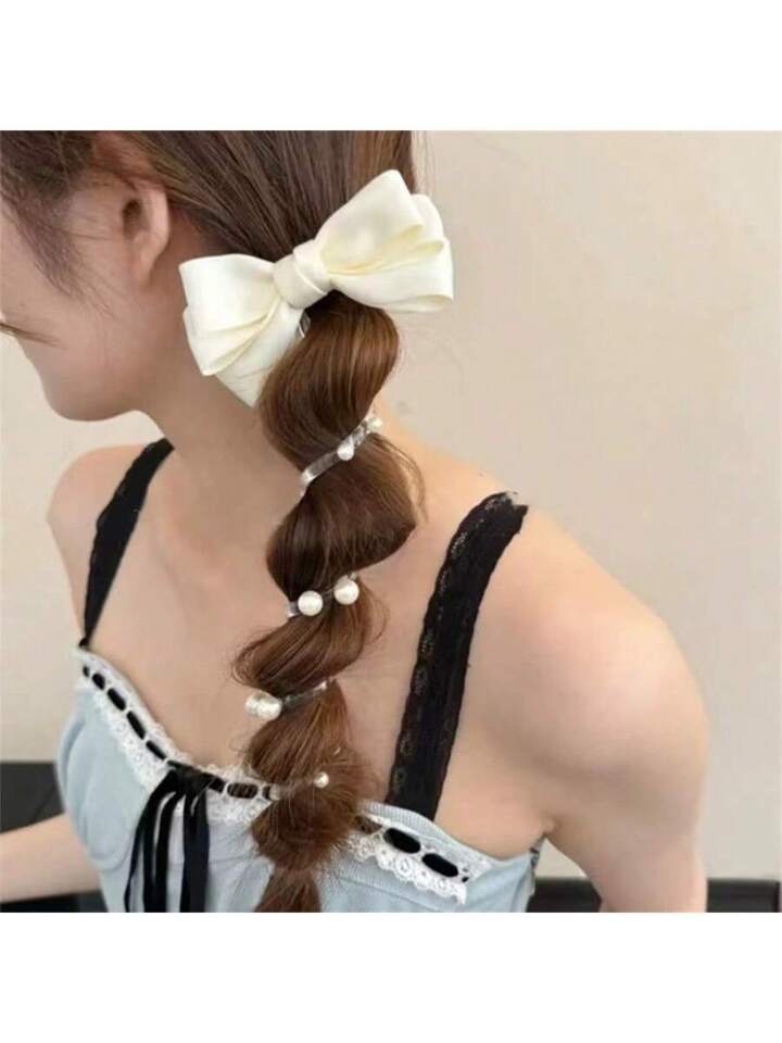 Bow hair rope