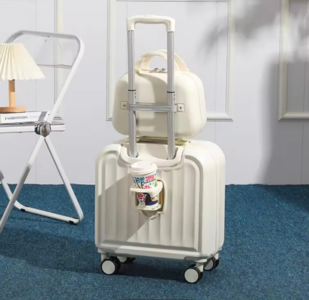 Vanity Luggage trolly (2pcc set)