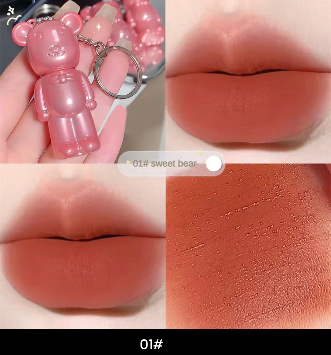 Little Teddy bear lip color