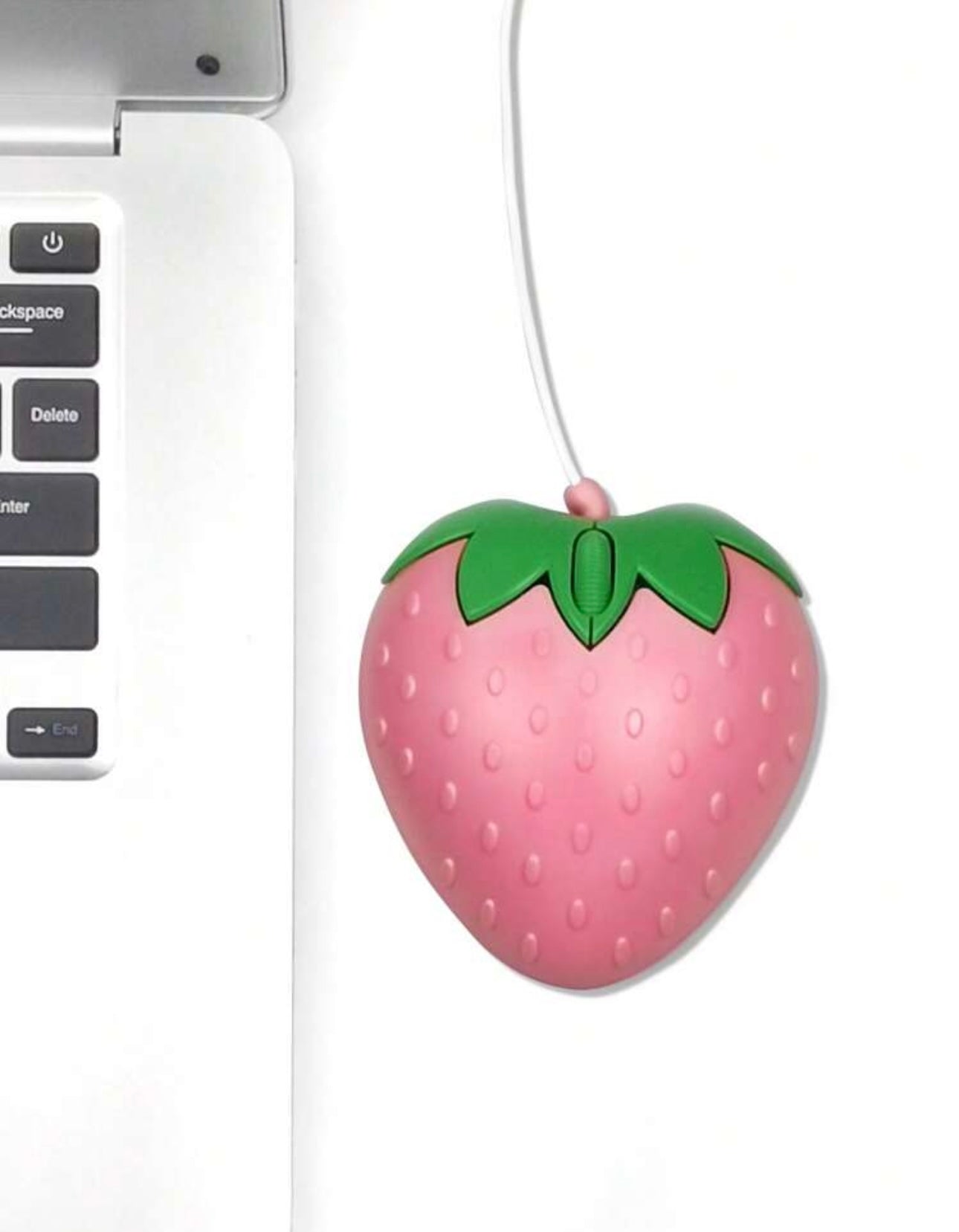 1pc Strawberry Design Wired Mouse For Laptop/PC, Gaming Mouse