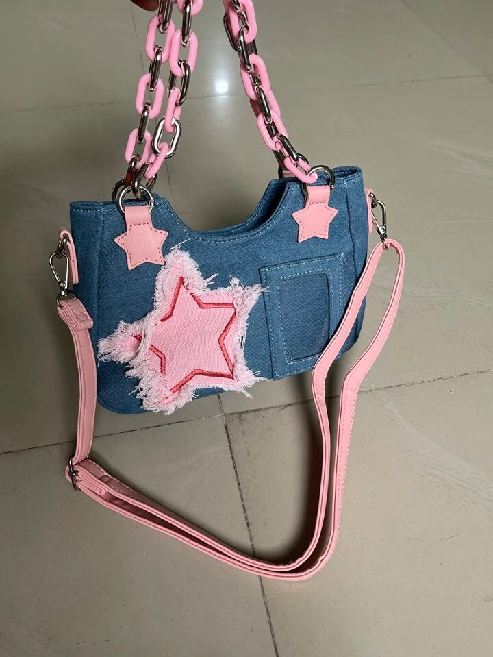 Star Denim bag