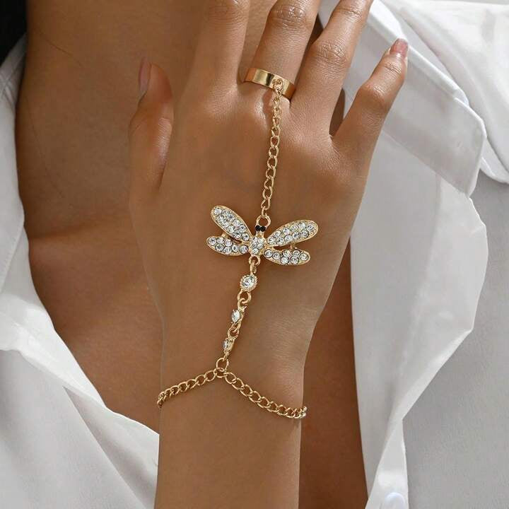 Butterfly Finger bracelet