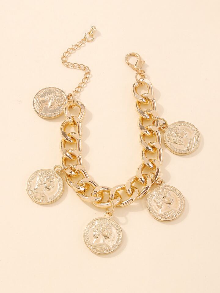 Coin bracelet