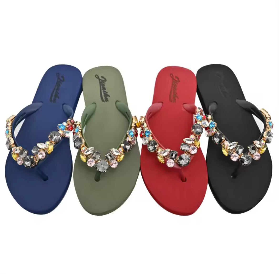 Rhinestone Slippers